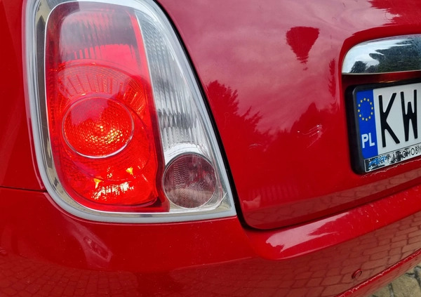 Fiat 500 cena 33900 przebieg: 53000, rok produkcji 2015 z Wieliczka małe 67